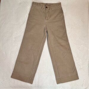 GAP High-Rise Wide-Leg Crop Pants